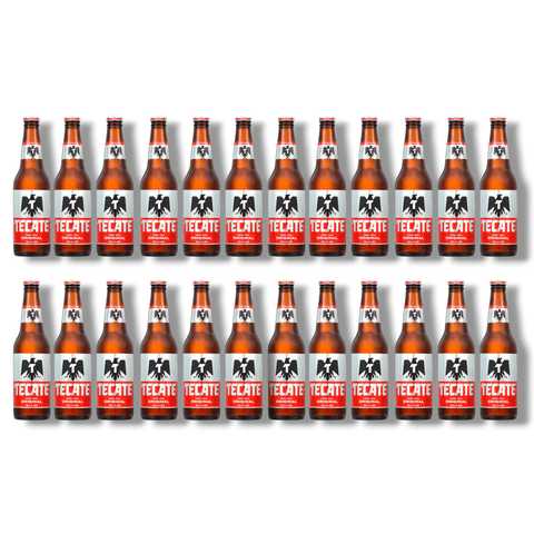 Tecate Original Mexican Lager Bier 0,325l – Mexikanisches Lagerbier 4,5 % Vol.