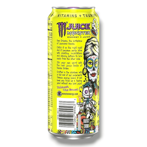 Monster Energy Juiced Voodoo Grape 473ml– Energy Drink Traube