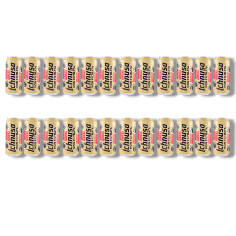 Ichnusa Non Filtrata 0,5 l Dose – Ungefiltertes sardisches Lagerbier 5,0 % Vol.