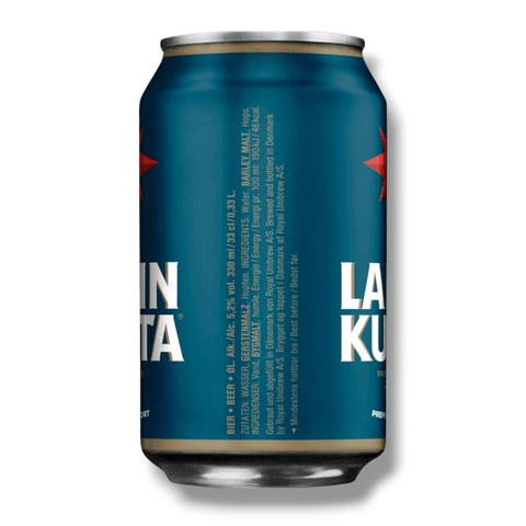 MHD 11.11.26 - Lapin Kulta Premium Lager Bier Dose 0,33l – Finnisches Lagerbier 5,2 % Vol.