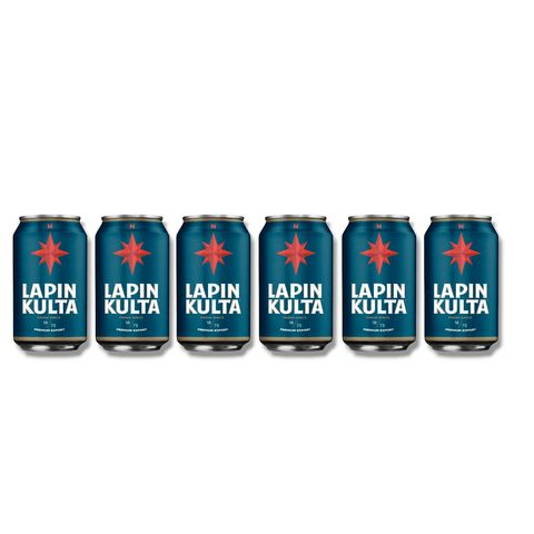 MHD 11.11.26 - Lapin Kulta Premium Lager Bier Dose 0,33l – Finnisches Lagerbier 5,2 % Vol.