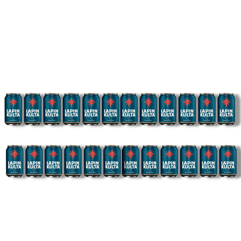 MHD 11.11.26 - Lapin Kulta Premium Lager Bier Dose 0,33l – Finnisches Lagerbier 5,2 % Vol.