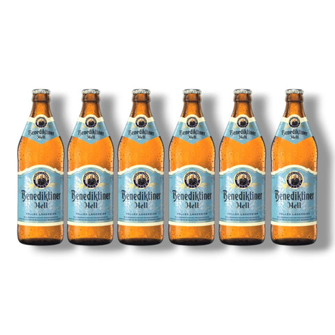 Benediktiner Hell 0,5l – Bayerisches Helles 5,0 % Vol.