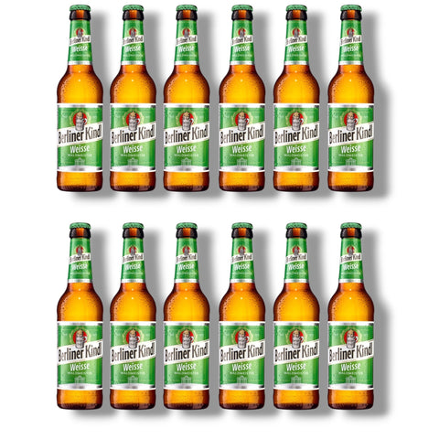 Berliner Kindl Weisse Waldmeister 0,33l- Berliner Bierspezialität 3% Vol.