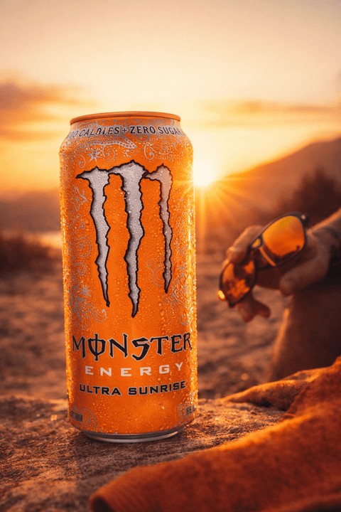Monster Energy Ultra Sunrise  Zero Sugar 473 ml –  USA Import
