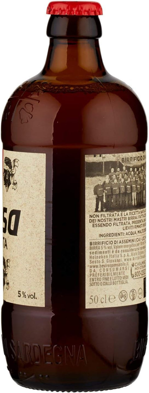Ichnusa Non Filtrata – Unfiltriertes Sardisches Lagerbier 5,0% Vol.