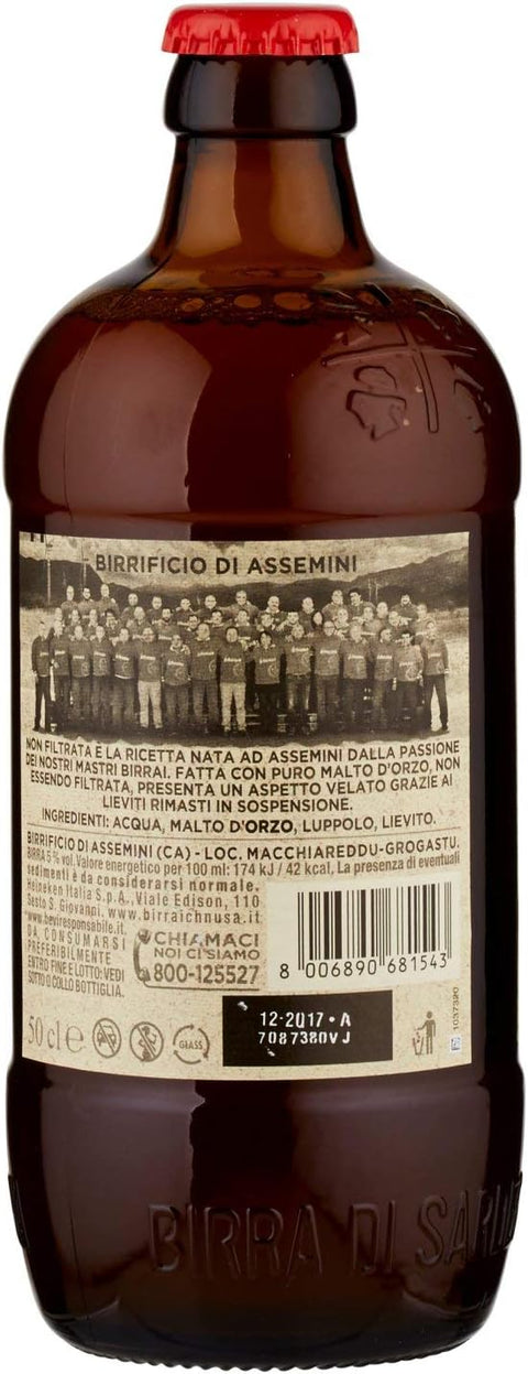 Ichnusa Non Filtrata – Unfiltriertes Sardisches Lagerbier 5,0% Vol.