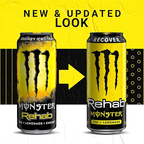 Monster Energy Rehab Tea & Lemonade 0,5l – Energy & Recovery Drink