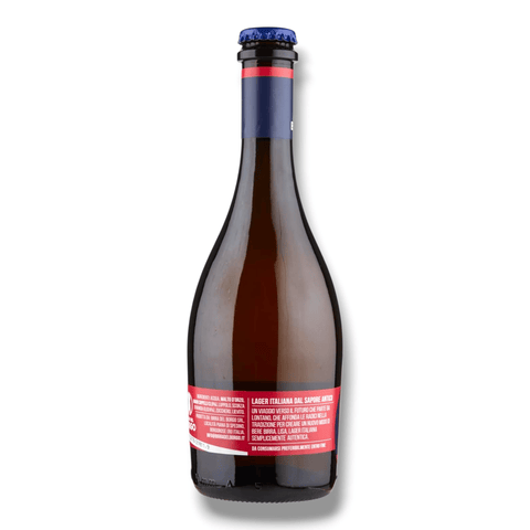 Birra del Borgo LISA 0,5l – Unfiltriertes italienisches Lagerbier mit 5 % Vol.