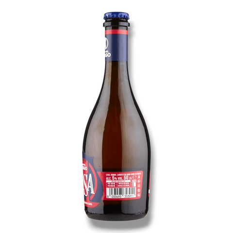 Birra del Borgo LISA 0,5l – Unfiltriertes italienisches Lagerbier mit 5 % Vol.