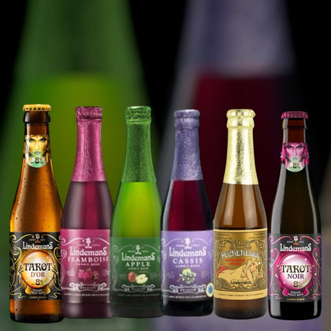 Lindemans Bier Mixpaket – 6 fruchtige Lambic-Biere