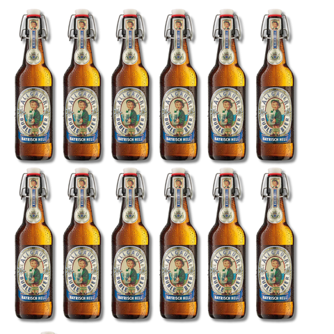 Allgäuer Büble Bier Hell 0,5l – Bayerisches Helles Lagerbier aus dem Allgäu