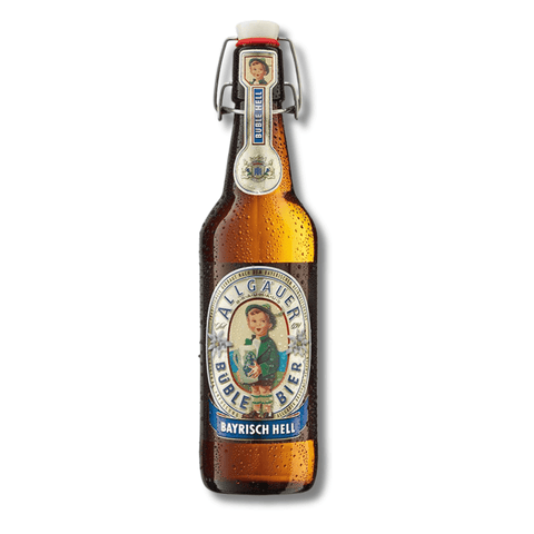 Allgäuer Büble Bier Hell 0,5l – Bayerisches Helles Lagerbier aus dem Allgäu