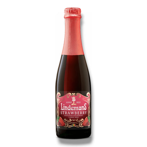 Lindemans Strawberry Lambic 0,25l – Belgisches Fruchtbier 3,5% Vol.