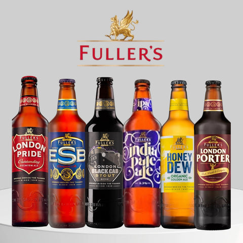 Fullers Brewery Bier Mixpaket – IPA, Pride, Porter, Honey Dew, ESB & Black Cab (500 ml)