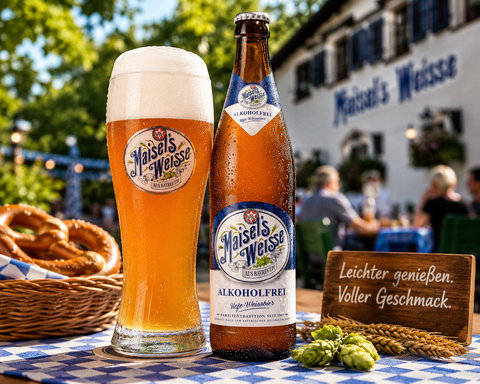 Maisel’s Weisse Alkoholfrei 0,5l – Alkoholfreies Hefe-Weißbier