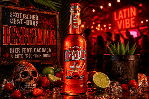 Desperados Red 0,4l - Cachaca & Rote Früchte 5,9% Vol.