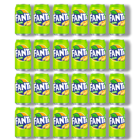 24er Pack Fanta Exotic 330ml Dosen – ideal für Partys und Vorrat