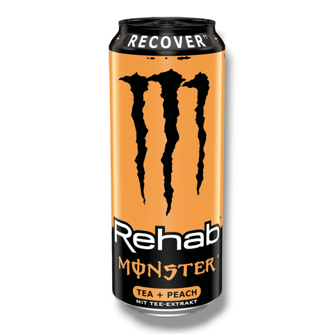 Monster Energy Rehab Peach 0,5l – Tea & Peach Energy & Recovery Drink