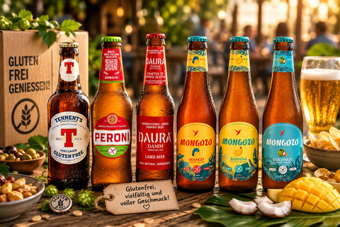 Glutenfreies Bier Mixpaket – Internationale Bierspezialitäten