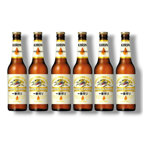 Kirin Ichiban 0,33l - Japanisches Premium Bier 5% Vol.