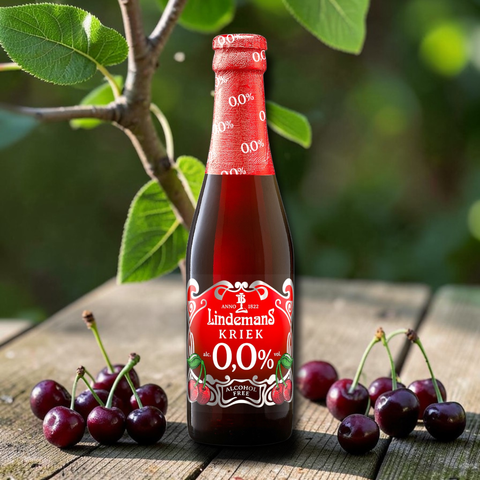 Lindemans Kriek 0,25l – Alkoholfreies Fruchtbier 0,0% Vol.
