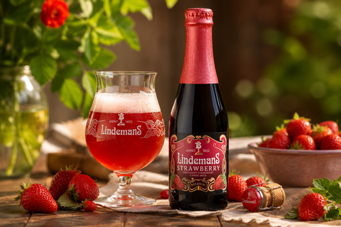 Lindemans Strawberry Lambic 0,25l – Belgisches Fruchtbier 3,5% Vol.