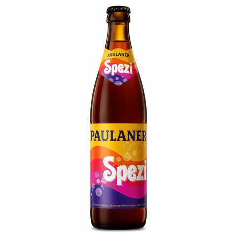 Paulaner Spezi 0,5l- Koffeinhaltige Orangenlimonade mit Cola