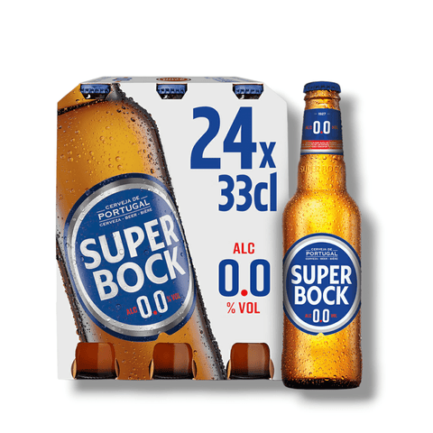 Super Bock Alkoholfrei 0,33l– Das Original aus Portugal 0,0% Vol.