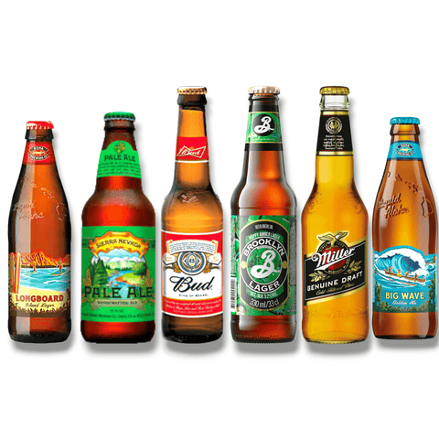 Amerika Paket - Kona- Sierra Nevada- Bud- Brooklyn & Miller
