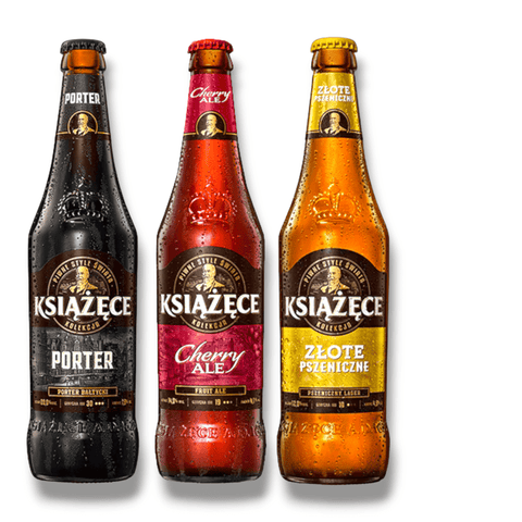 Książęce Mix - Baltic Porter, Cherry Ale & Ciemne Łagodne - 