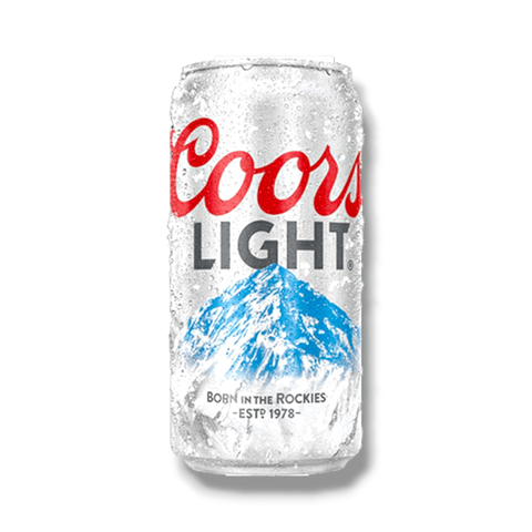 Coors Light 355ml Dose - Original Import aus den USA mit 4,2% Vol.