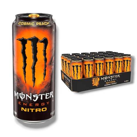 Monster Energy Nitro Cosmic Peach 0,5 l – Pfirsich Energy Drink