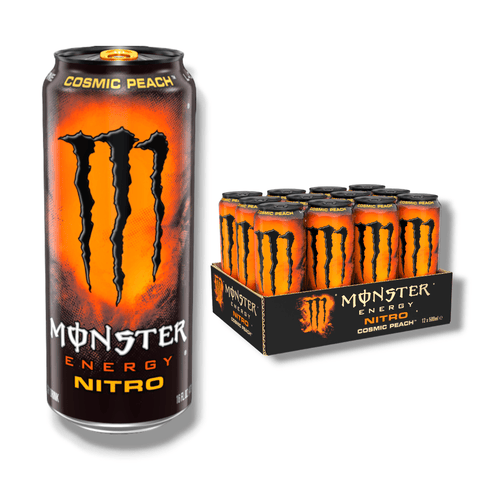 Monster Energy Nitro Cosmic Peach 0,5 l – Pfirsich Energy Drink
