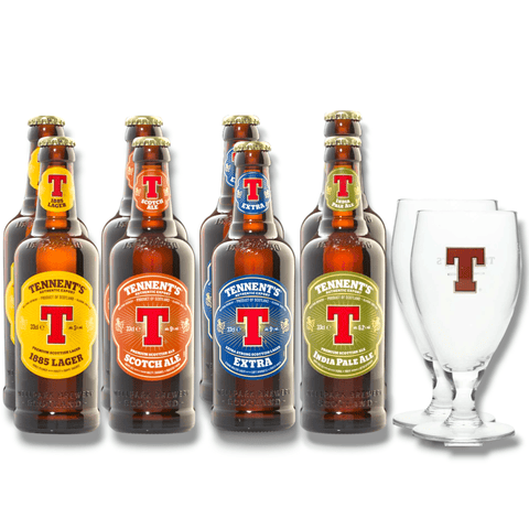 Tennent's Bier Set – Schottische Biervielfalt