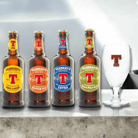Tennent's Bier Set – Schottische Biervielfalt