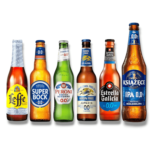 Alkoholfreies Bier-Mixpaket – 6 besondere Biere 0,0 % Vol