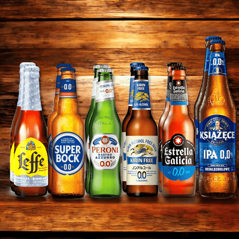 Alkoholfreies Bier-Mixpaket – 6 besondere Biere 0,0 % Vol