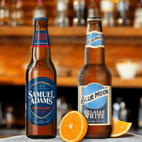 Samuel Adams & Blue Moon 330ml Mixpaket- Craft Beer Genuss USA
