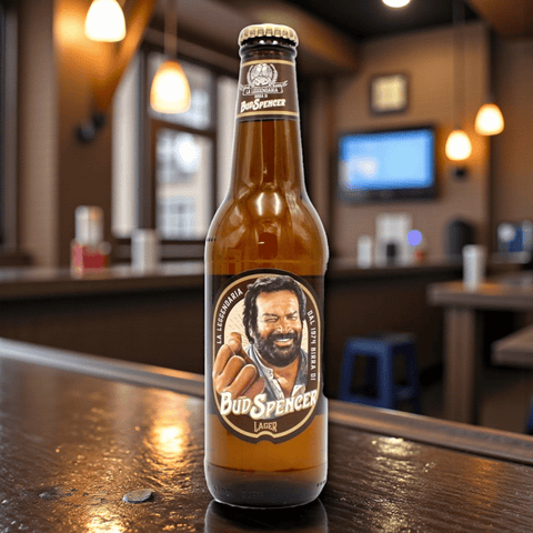 Bud Spencer Lager La Legendaria 0,33l- Lagerbier mit 4,8 % Vol.