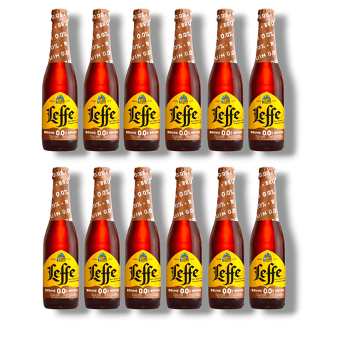 Leffe Brune 0,0 % – Alkoholfreies Abteibier 0,33l
