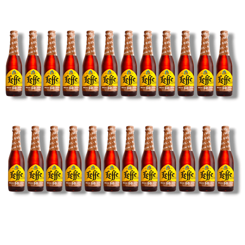 Leffe Brune 0,0 % – Alkoholfreies Abteibier 0,33l
