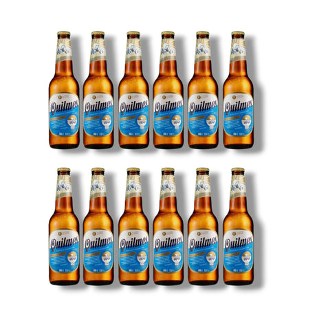 Quilmes Cerveza 0,34l– Argentinisches Lagerbier 4,9 % Vol.