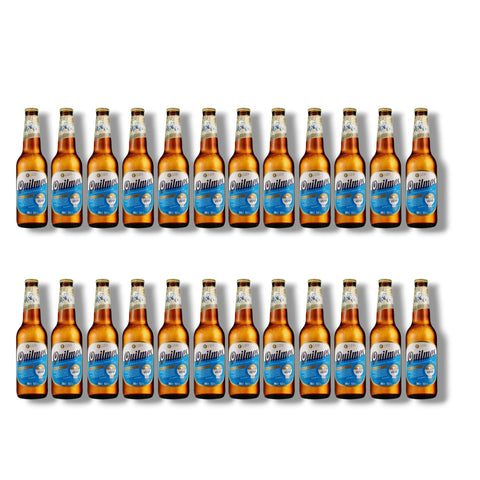 Quilmes Cerveza 0,34l– Argentinisches Lagerbier 4,9 % Vol.