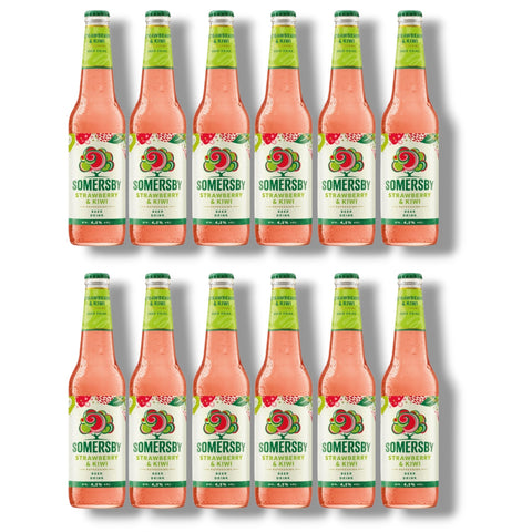 Somersby Strawberry & Kiwi 0,4l – Biermix 4,5 % Vol.