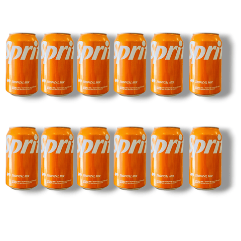 Sprite Tropical Mix 0,35l – Erfrischungsgetränk mit tropischem Fruchtmix