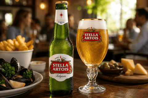 Stella Artois 0,33l – Belgisches Premium Lagerbier 5,0 % Vol.