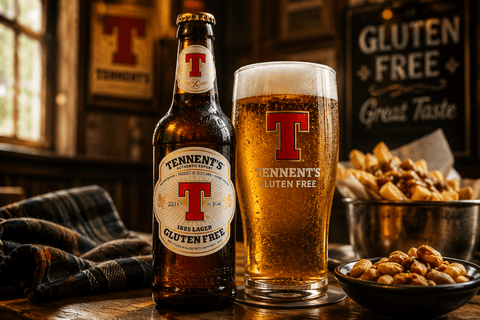 Tennent`s Lager Gluten Free - Glutenfreies Bier aus Schottland 5% Vol.