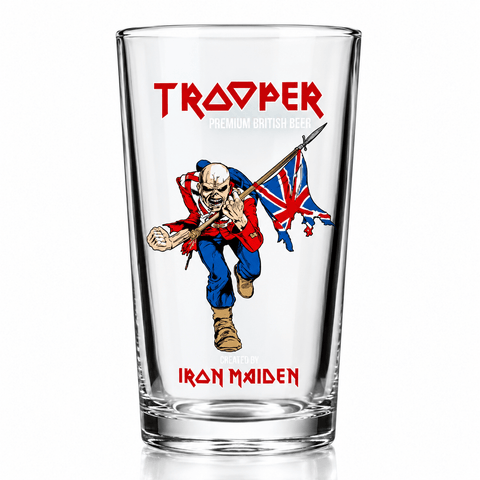 Iron Maiden Trooper Bierglas – Eddie Design