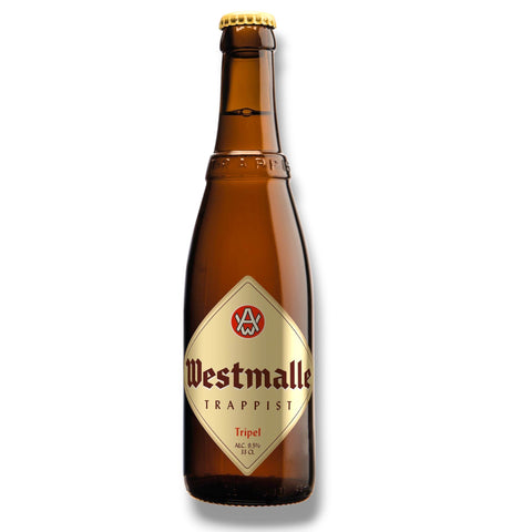 Westmalle Tripel 0,33l– Belgisches Trappistenbier 9,5 % Vol.